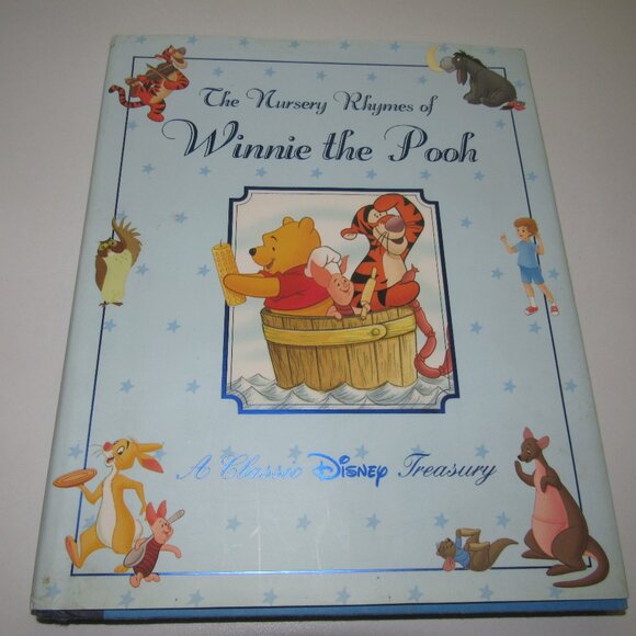 The Nursery Rhymes of Winnie the Pooh – A Classic Disney Treasury Hardcover Book - Picture 1 of 10